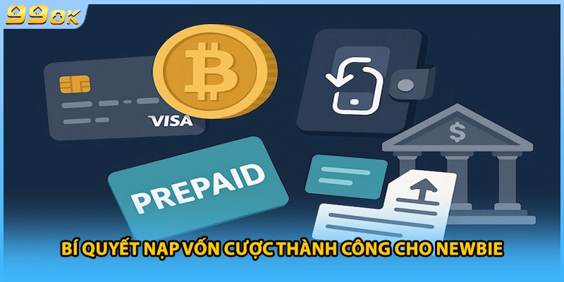 Bí quyết nạp vốn cược thành công cho newbie