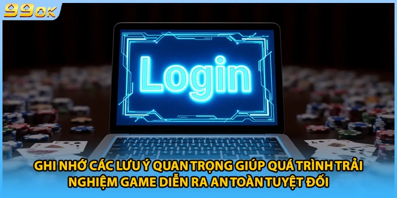 Ghi nhớ các lưu ý quan trọng giúp quá trình trải nghiệm game diễn ra an toàn tuyệt đối