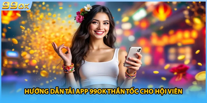 Hướng dẫn tải app 99OK thần tốc cho hội viên