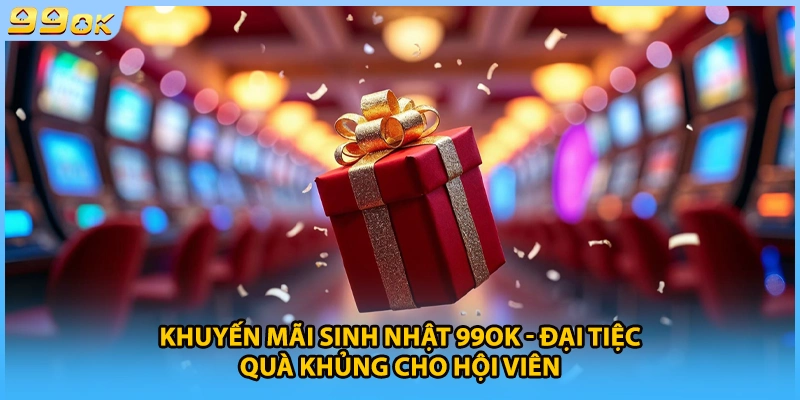Khuyến Mãi Sinh Nhật 99OK - Đại Tiệc Quà Khủng Cho Hội Viên