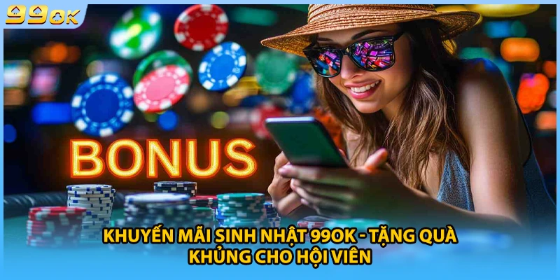 Khuyến mãi sinh nhật 99OK - Tặng quà khủng cho hội viên